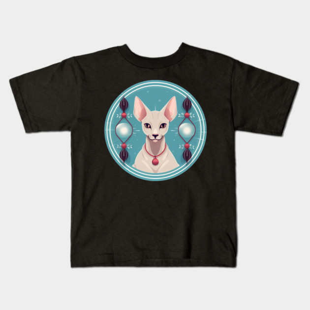 Oriental Shorthair Cat Xmas  Ornament, Love Cats Kids T-Shirt by logiamerch