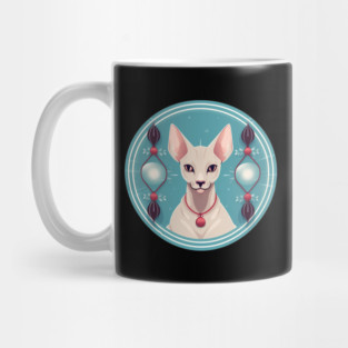 Oriental Shorthair Cat Xmas  Ornament, Love Cats Mug