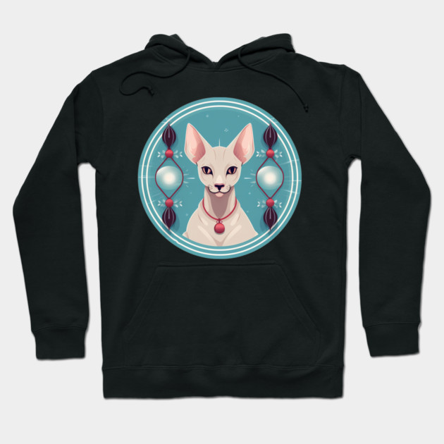 Oriental Shorthair Cat Xmas  Ornament, Love Cats Hoodie by logiamerch