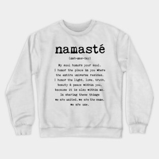 Namaste Crewneck Sweatshirt