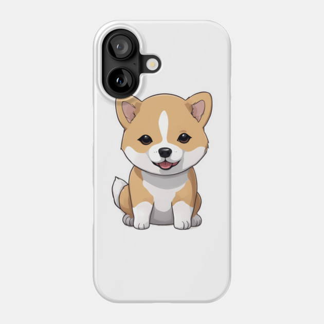 Shiba Inu Puppies Phone Case by animegirlnft