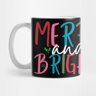 Merry And Bright Mug