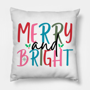 Merry And Bright Pillow