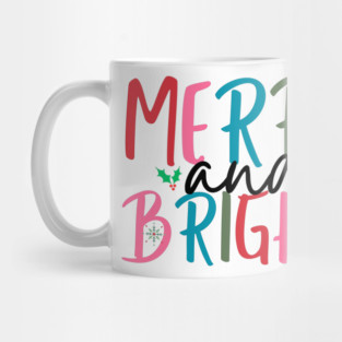 Merry And Bright Mug