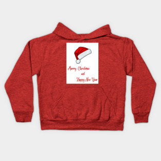 Santa Hat Kids Hoodie