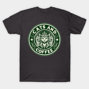 Cats and coffee T-Shirt