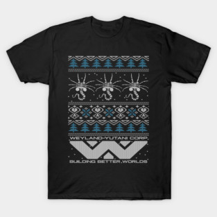 Ugly Christmas Sweater - Alien xenomorph T-Shirt
