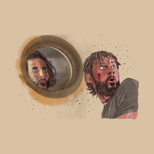 LOST: Desmond & Charlie Look Stage Left T-Shirt