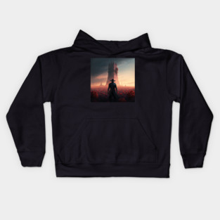 dark tower Kids Hoodie