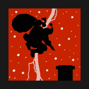 Dark Knight Santa T-Shirt