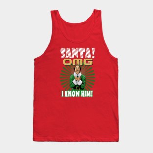 Santa!  I know him! Tank Top