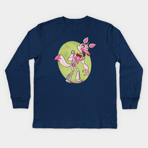 Funtime Foxy! Kids Long Sleeve T-Shirt by JoTheZette