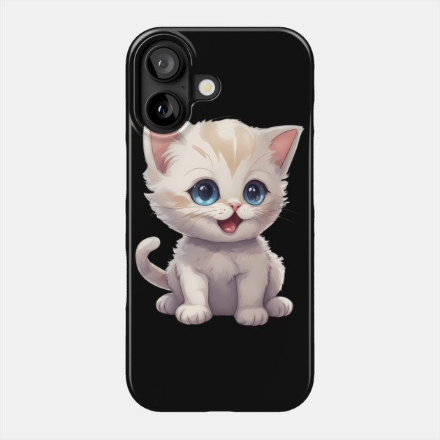 Baby Cat Phone Case by animegirlnft