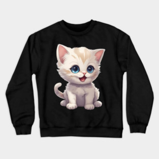 Baby Cat Crewneck Sweatshirt