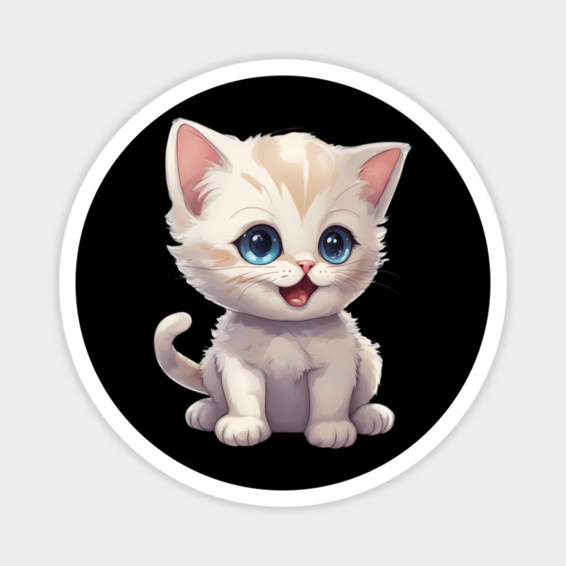 Baby Cat Magnet by animegirlnft