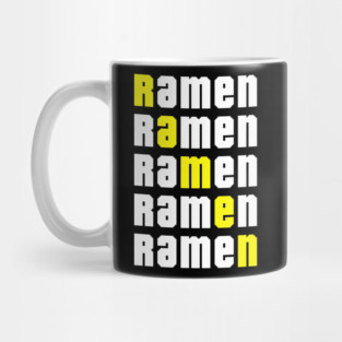Funny Ramen Noodles Mug