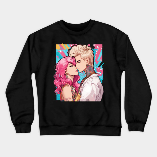Forever My Girl Crewneck Sweatshirt by animegirlnft