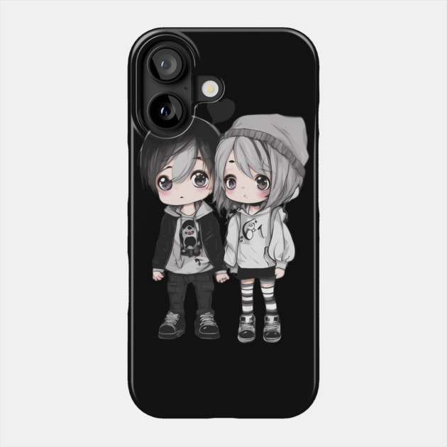 Emo People Phone Case by animegirlnft