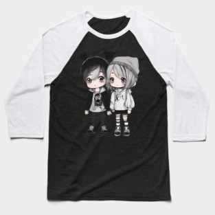 Emo People Baseball T-Shirt