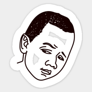 Skeptical Kid Meme Sticker