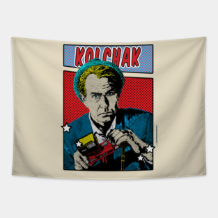 Kolchak the night stalker Pop Art Comic Style Tapestry
