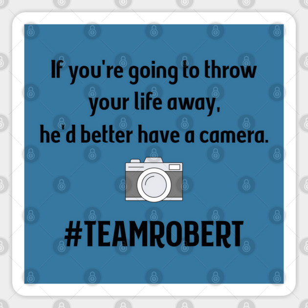 Team Robert Sticker by Stars Hollow Mercantile
