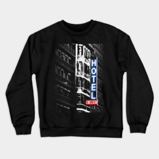Hotel Chelsea NY 2 Crewneck Sweatshirt