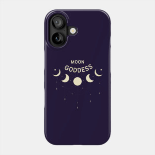 Moon Goddess Full Moon Pagan Wiccan Cheeky Witch® Phone Case