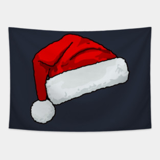 Santa Hat Tapestry