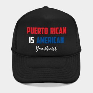 Puerto Rican Is American Hat