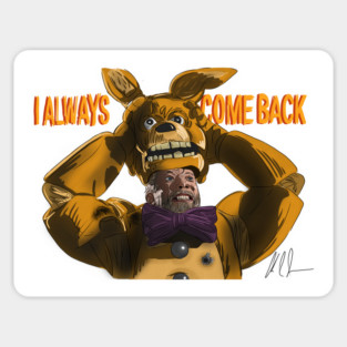 Five Nights At Freddy's: William Afton Sticker