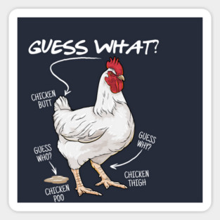 Fowl Play: The Guessing Game Magnet