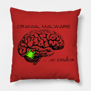 Cranial Malware Clear Pillow