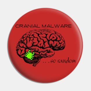 Cranial Malware Clear Pin