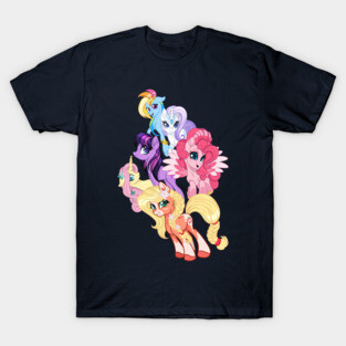 My Little Pony G5 Inspired Mane 6 T-Shirt