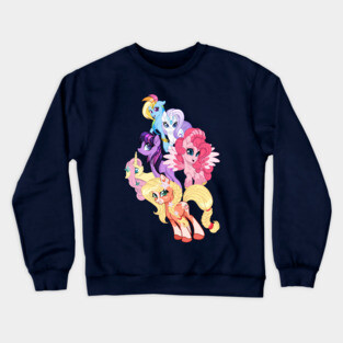 My Little Pony G5 Inspired Mane 6 Crewneck Sweatshirt