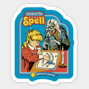 Learn To Spell Sticker