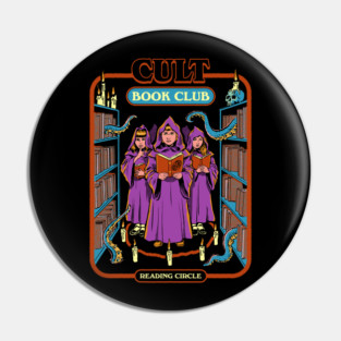 Cult Book Club Pin