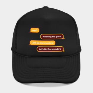 Commanders WYD Text Hat