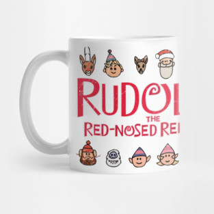 Rudolph and The Red Nosed Reindeer Chibi Mug