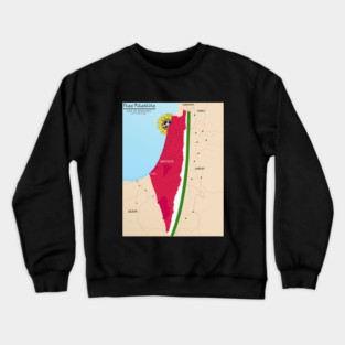 Palestine Crewneck Sweatshirt