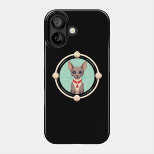 Oriental Shorthair Cat Xmas  Ornament, Love Cats Phone Case