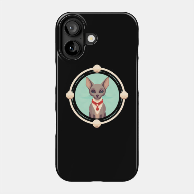 Oriental Shorthair Cat Xmas  Ornament, Love Cats Phone Case by logiamerch