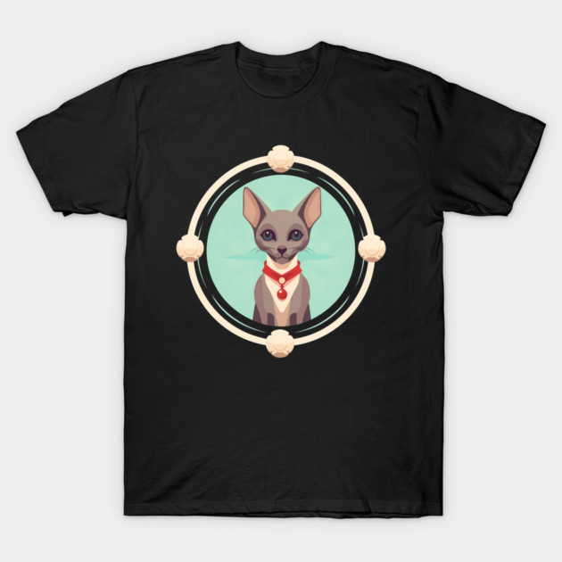 Oriental Shorthair Cat Xmas  Ornament, Love Cats T-Shirt by logiamerch