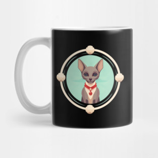 Oriental Shorthair Cat Xmas  Ornament, Love Cats Mug