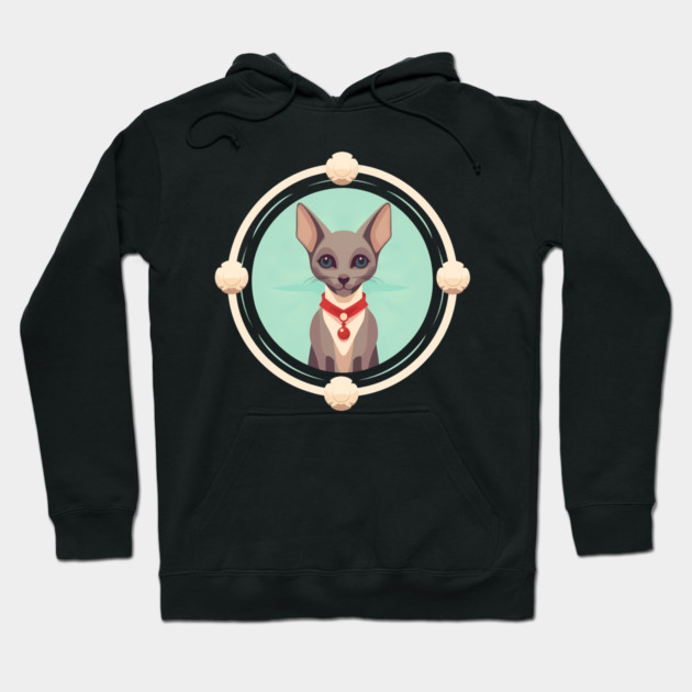 Oriental Shorthair Cat Xmas  Ornament, Love Cats Hoodie by logiamerch