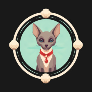 Oriental Shorthair Cat Xmas  Ornament, Love Cats T-Shirt