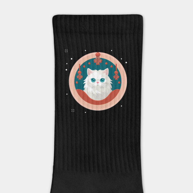 Persian Cat Xmas  Ornament, Love Cats by logiamerch