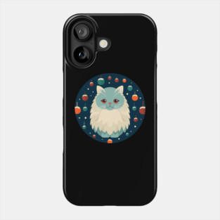 Persian Cat Xmas  Ornament, Love Cats Phone Case