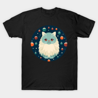 Persian Cat Xmas  Ornament, Love Cats T-Shirt